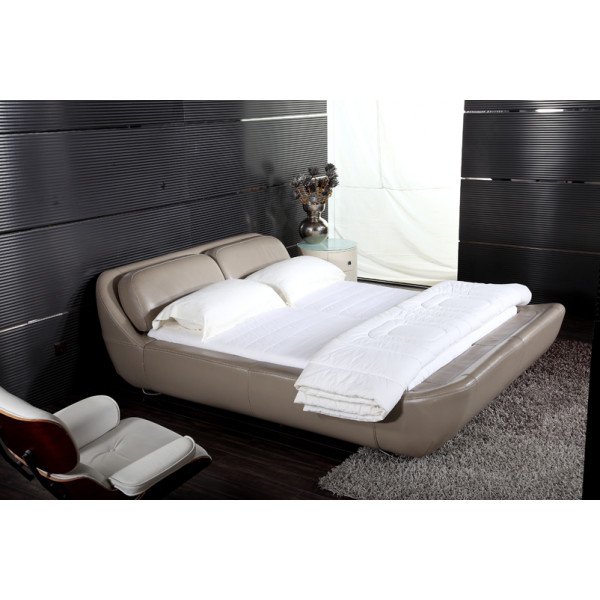 Wholesale DeRucci Bed Frame QB024 (Beige)